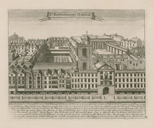 St Bartholomews Hospital, Smithfield af English School