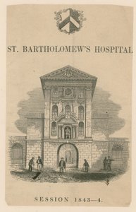 St Bartholomews Hospital, Smithfield. af English School