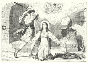 Sankt Cecilia (gravering) af English School