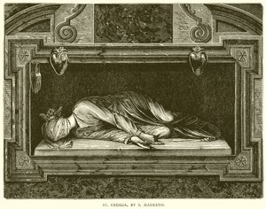 St. Cecilia, af S. Maderno af English School