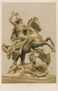 St George af The Chevalier A de Fernkorn, Wien af English School