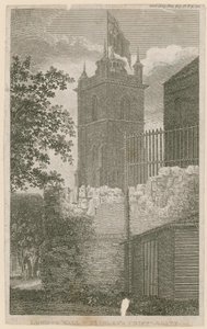 St Giles, Cripplegate, London af English School