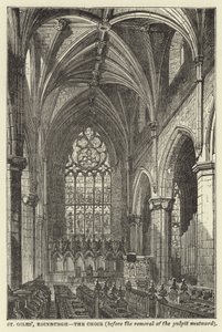 St Giles, Edinburgh, Koret af English School