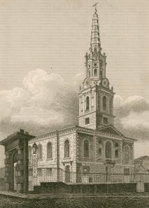 St Giles in the Fields, London af English School