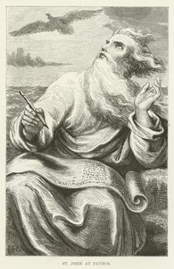 St John ved Patmos af English School