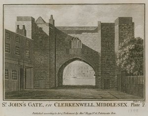 St Johns Gate, Clerkenwell af English School