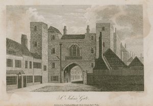 St Johns Gate, Clerkenwell af English School