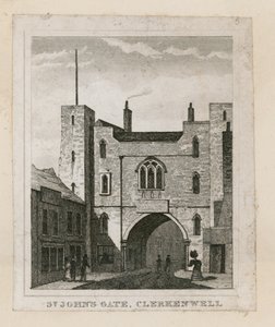 St Johns Gate, Clerkenwell af English School