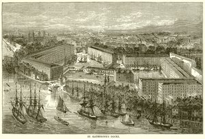 St. Katherines Docks af English School