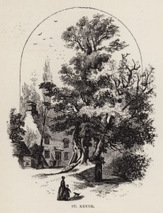 St Keyne (gravering) af English School