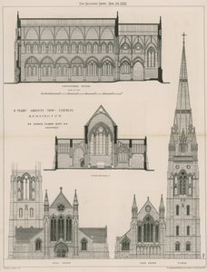 St Mary Abbots nye kirke, Kensington af English School