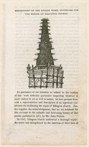 St Marys Church, Islington (gammel kirke), fletværksstillads af English School