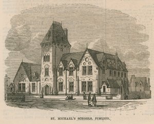 St Michaels kirke i Pimlico af English School