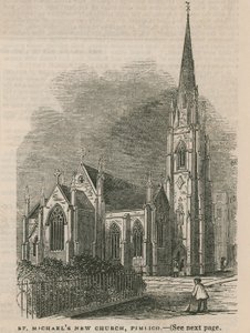 St Michaels nye kirke i Pimlico af English School