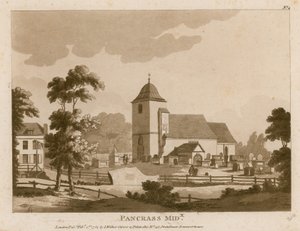 St Pancras Church, London, Middlesex af English School