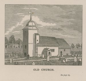 St Pancras gamle kirke af English School