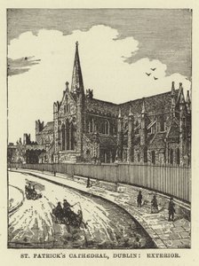 St Patricks Cathedral, Dublin, Eksteriør af English School