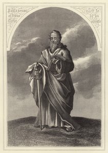 St Paul (gravering) af English School