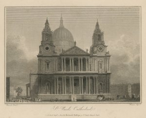 St Pauls katedral af English School
