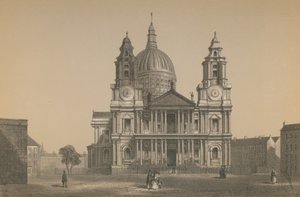 St. Pauls katedral af English School