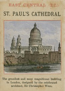St Pauls katedral af English School