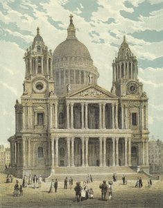 St Pauls Cathedral, Vestfronten af English School