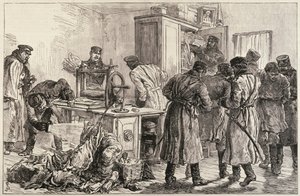 St. Petersborgs politi opdager en nihilistisk trykpresse fra 