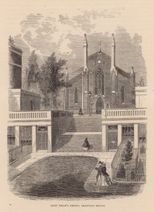 St Philips Church, Granville Square, Clerkenwell af English School