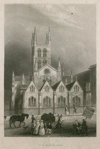 St Savios Church, Southwark, Surrey af English School