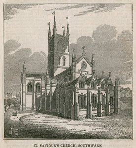 St Savios Church, Southwark, Surrey af English School