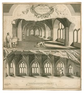 St Thomas Chapel på Old London Bridge af English School