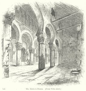 Sta. Maria la Blanca (gravering) af English School