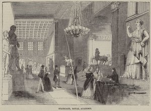 Staircase, Royal Academy, London af English School