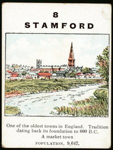 Stamford (farve litho) af English School