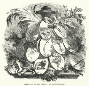 Standards of the Tribes, De Loutherbourg (gravering) af English School