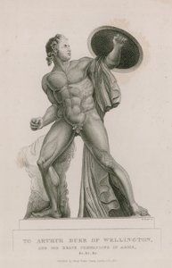 Statue af Achilleus i Hyde Park, London af English School