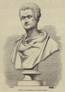 Statue af Campbell, af Patrick Park (gravering) af English School