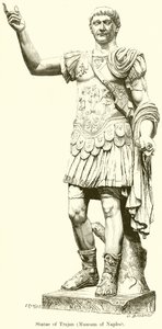 Statue af Trajan af English School
