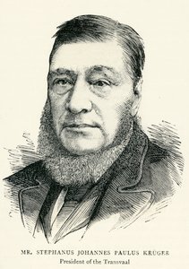 Stephanus Johannes Paulus Kruger (1825-1904) Illustration til The Graphic af English School
