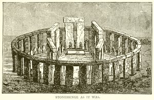Stonehenge som det var af English School