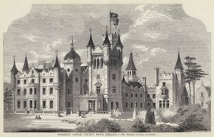Stormont Castle, County Down, Irland (gravering) af English School