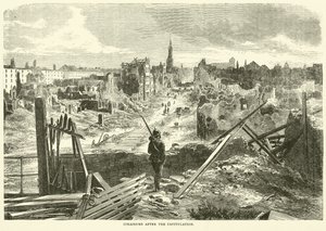Strasborg efter kapitulationen, september 1870 af English School