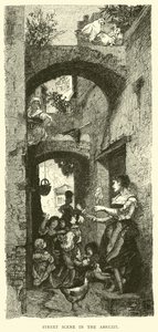 Gadebillede i Abruzzi af English School