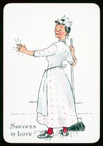 Succes i kærlighed (farve litho) af English School