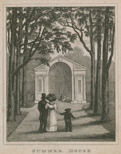 Summer House, Kensington Gardens, London af English School