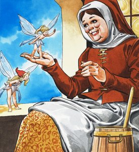 Taler med feer af English School