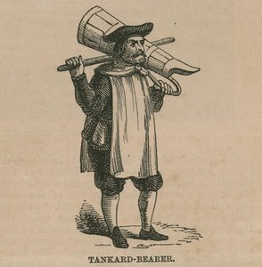 Tankard bærer af English School