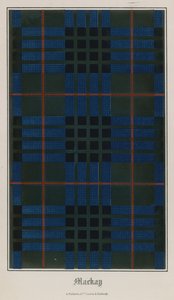 Tartan fra klanen Mackay af English School