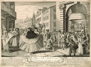 Smag a la mode i 1748 sammenlignet med den i 1711 af English School