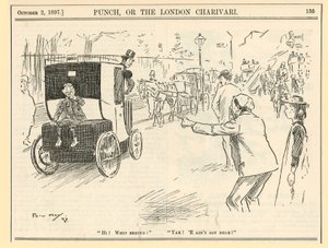 Taxaer - elektriske, 1897 af English School